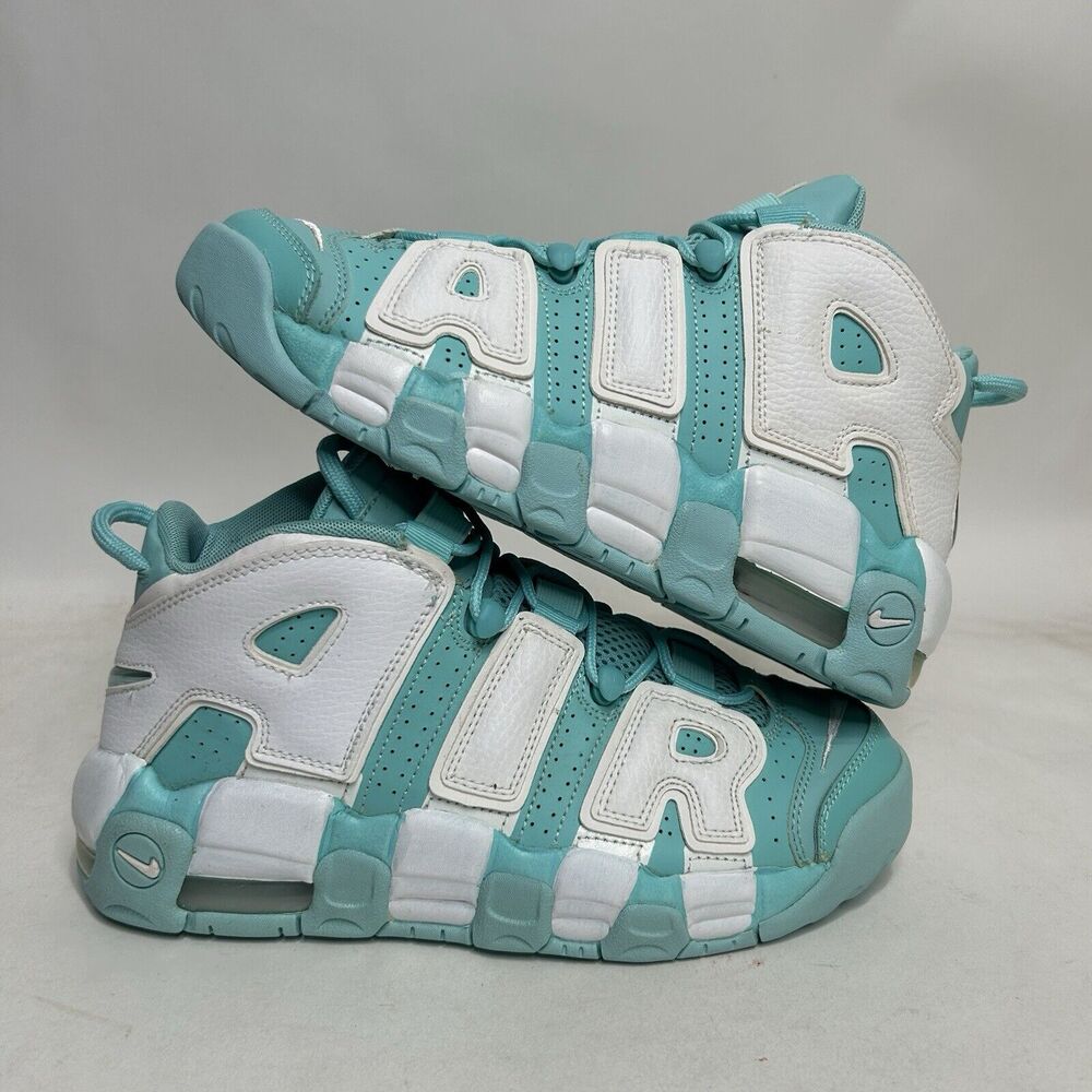 Nike Shoes Air More Uptempo GS “Island Green White” 2024